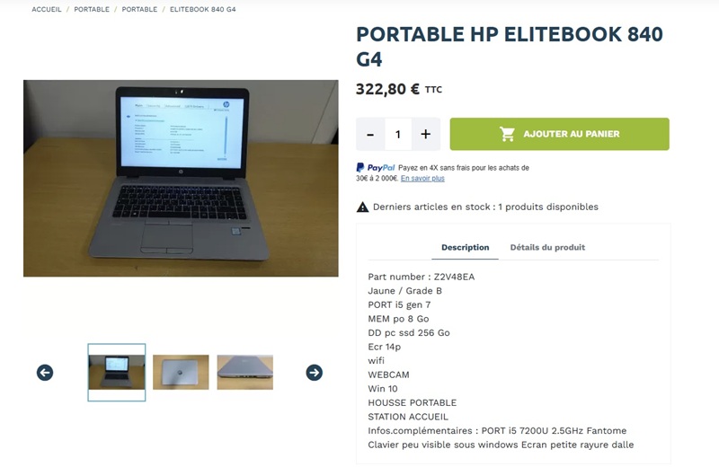 HP EliteBook 840 G4