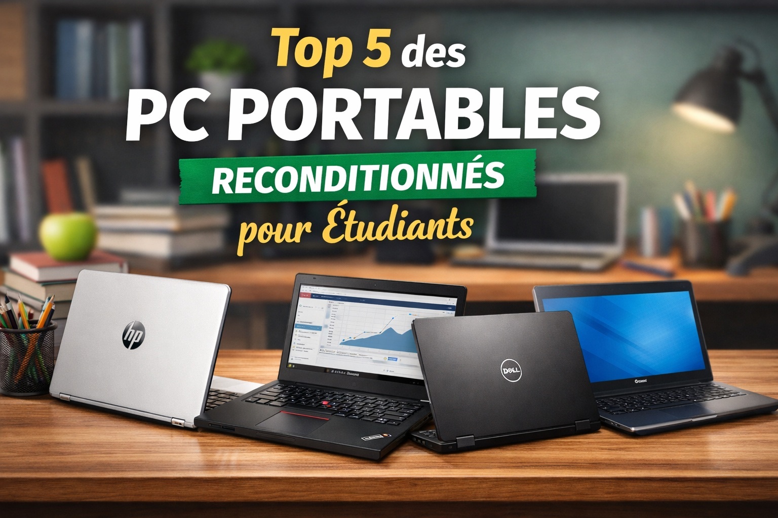 pc portable reconditionné pas cher étudiant